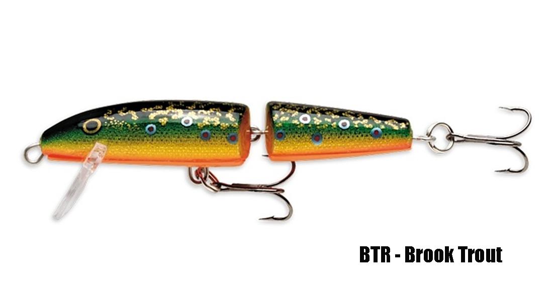 Vobleris Rapala Jointed Floating J09BTR Brook Trout 9,0 cm, 7 g 9 cm