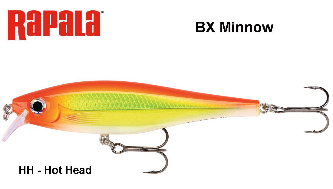 Vobleris Rapala BX Minnow BXM Hot Head 10 cm