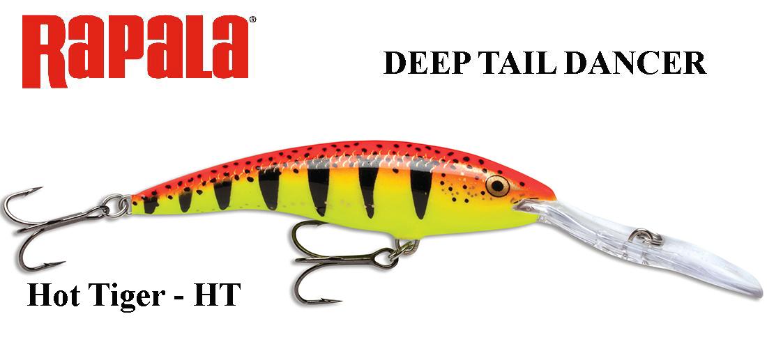 Vobleris Rapala Deep Tail Dancer HT Hot Tiger 11 cm