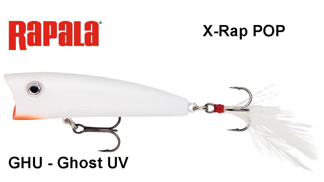 Vobleris Rapala X-Rap Pop XRP Ghost UV 7 cm