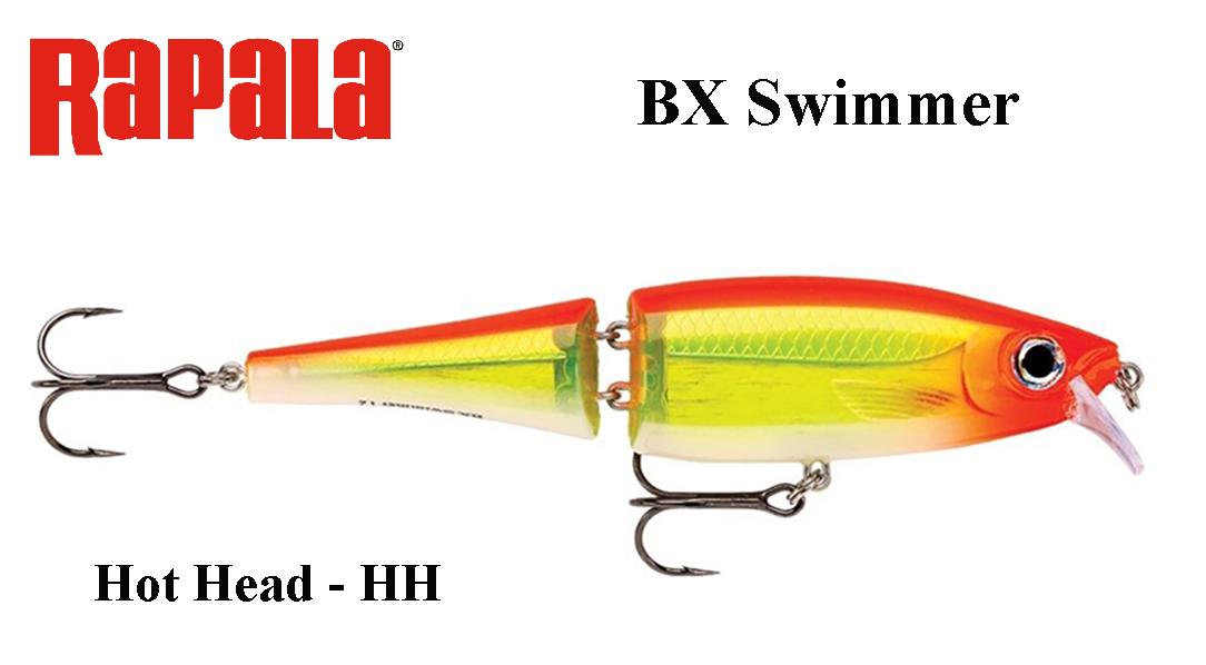 Rapala vobleris BX swimmer BXS12HH - Hot Head 12 cm