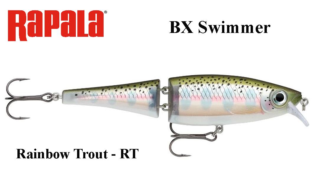 Rapala vobleris BX swimmer BXS12RT - Rainbow Trout 12 cm
