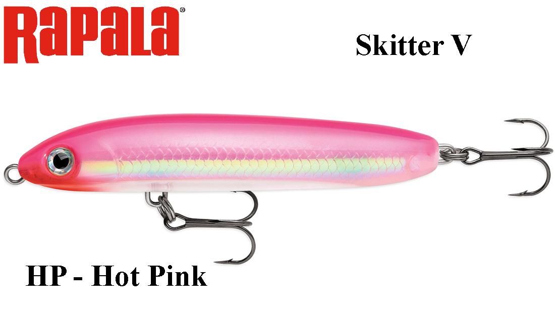 Vobleris Rapala Skitter V HP - Hot Pink 13 cm