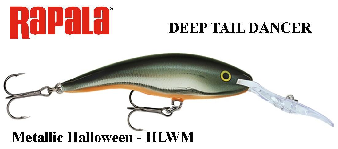 Vobleris Rapala Deep Tail Dancer HLWM Metallic Halloween 7 cm