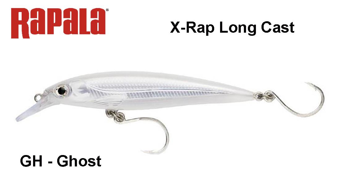 Vobleris Rapala X-Rap Long Cast XXXR12 Ghost 12 cm