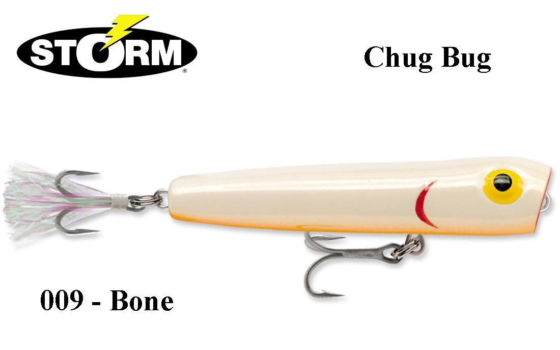 Vobleris Storm Rattlin Chug Bug 009 - Bone 8 cm