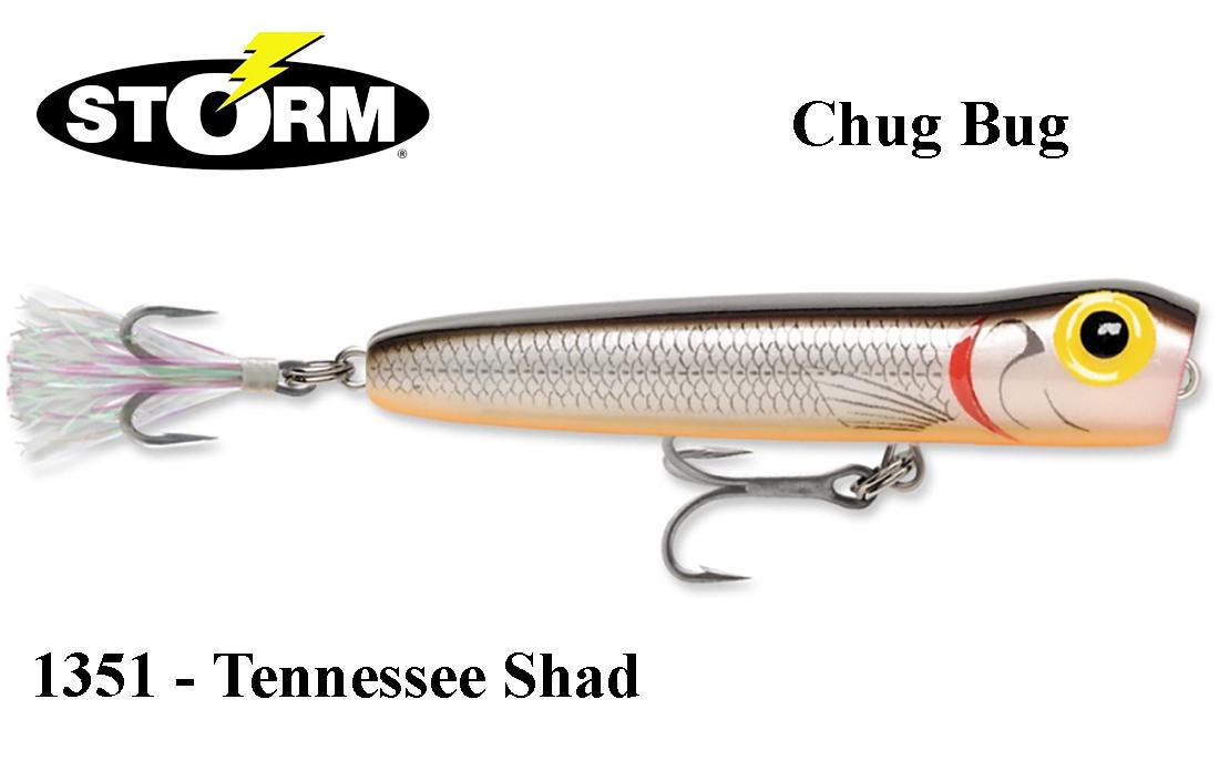 Vobleris Storm Rattlin Chug Bug 1351 - Tennessee Shad 6 cm