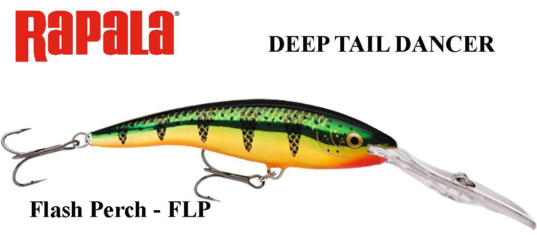Vobleris Rapala Deep Tail Dancer FLP Flash Perch 11 cm