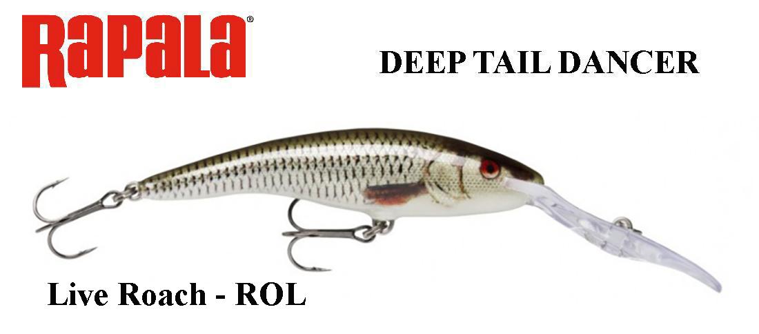 Vobleris Rapala Deep Tail Dancer ROL Live Roach 11 cm