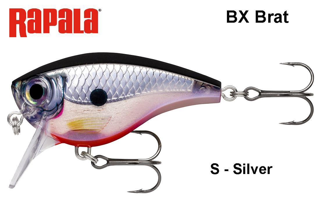 Vobleris Rapala BX Brat BXB06S Silver 5 cm/ 10g 5 cm
