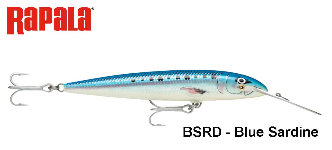 Vobleris Rapala Countdown Magnum CDMAG BSRD Blue Sardine 18 cm