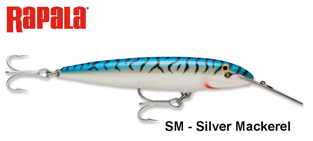 Vobleris Rapala Countdown Magnum CDMAG SM Silver Mackerel 18 cm