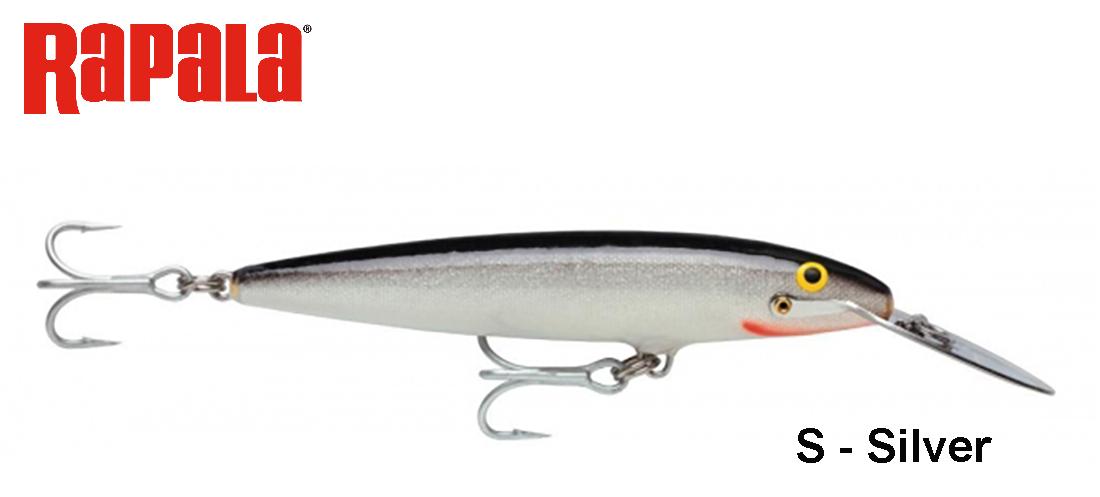Vobleris Rapala Countdown Magnum CDMAG S Silver 18 cm