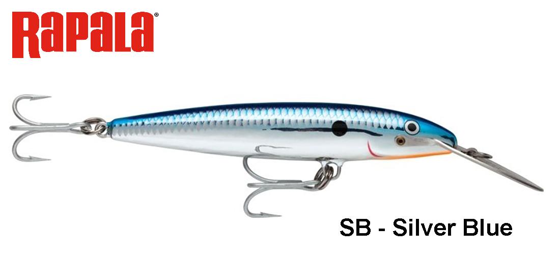 Vobleris Rapala Countdown Magnum CDMAG SB Silver Blue 14 cm