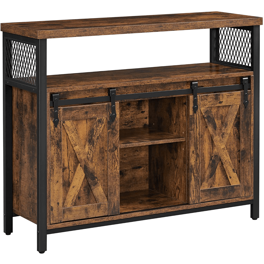 Pramoninio "rustic" stiliaus komoda | 80 x 33 x 100 cm