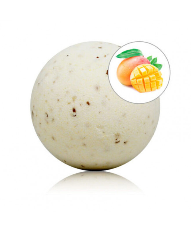 TALOKA - MANGO SCENTED BATH BOMB WITH ROSE PETALS