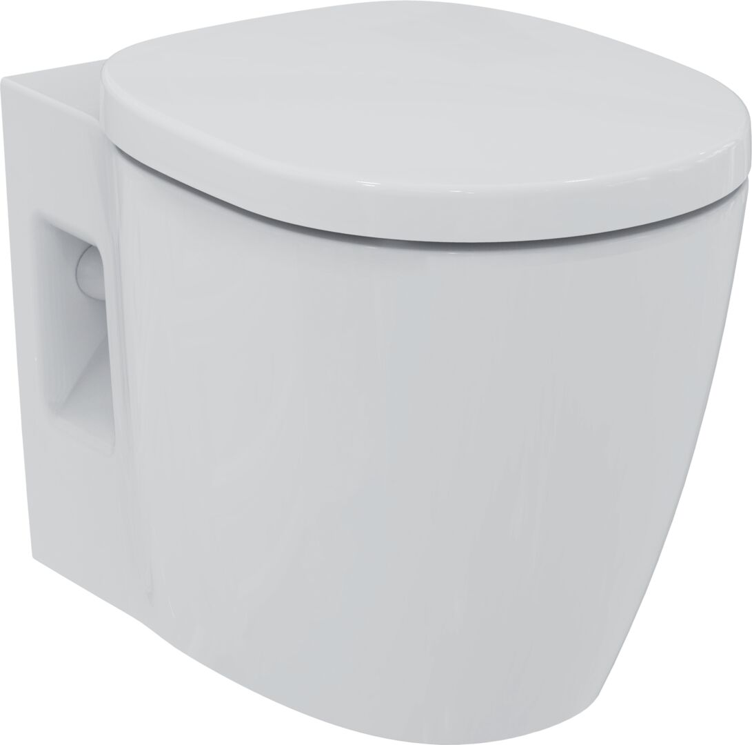 WC pakabinamas Ideal Standard, Connect Freedom, paaukštintas
