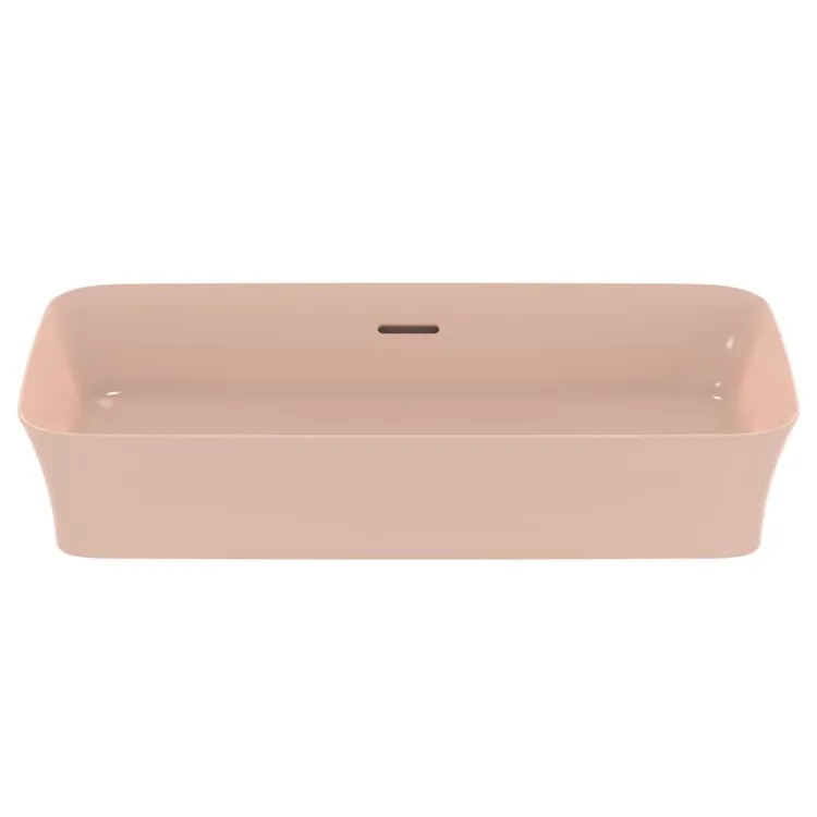 Praustuvas montuojamas ant stalviršio Ideal Standard Ipalyss 65x40 cm, su perlaja, su dugno vožtuvu, Nude