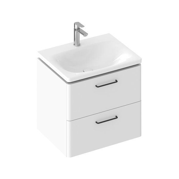 Spintelė po praustuvu SD Balance II, 50 cm balta