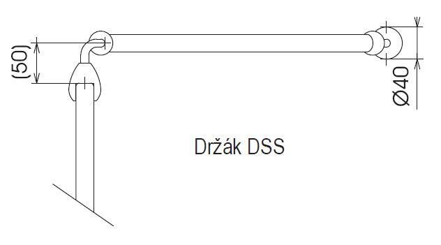 Laikiklis Ravak DSS sienelei, baltas