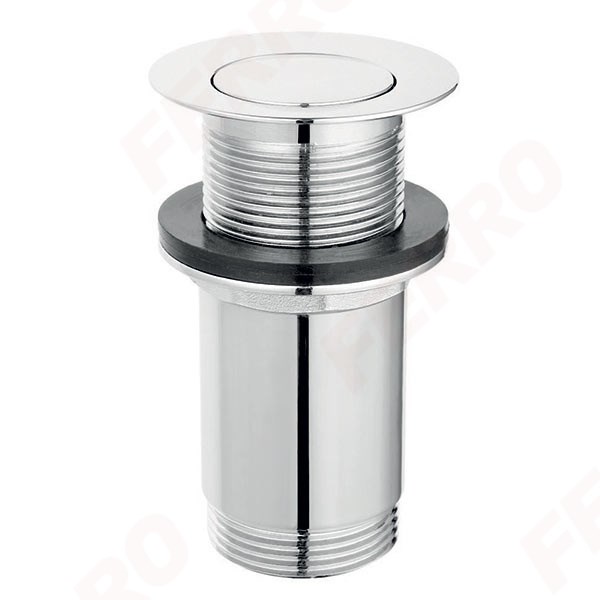 Vožtuvas FERRO S283-WBP dugno G1 1/4" paspaudžiamas, chromas, metalinis