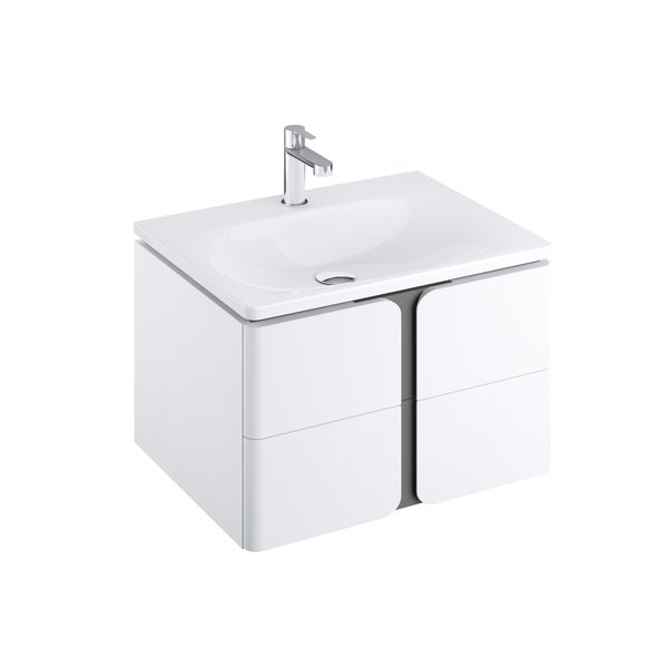 Spintelė po praustuvu SD Balance 800 | SD Balance 800 balta/balta