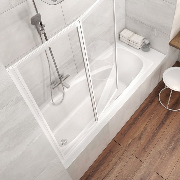 Akrilinė stačiakampė vonia Vanda II | Vonia Vanda II 160 x 70 sniego baltumo