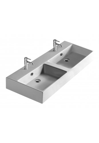 Pakabinamas dvigubas praustuvas Galassia MEG11 PRO 141x46