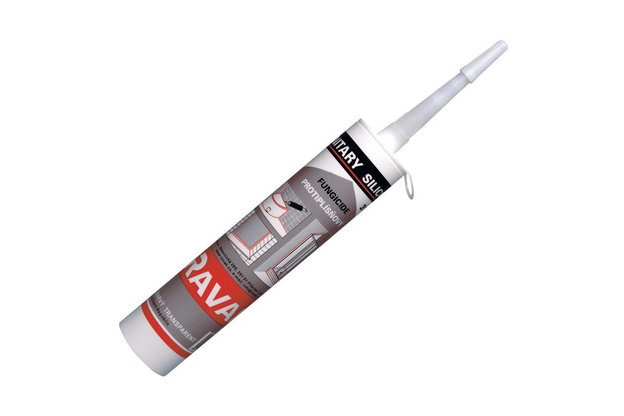 Silikoninis glaistas <em><strong>RAVAK</strong> </em>Professional | Silikoninis glaistas RAVAK Professional baltas, 310 ml