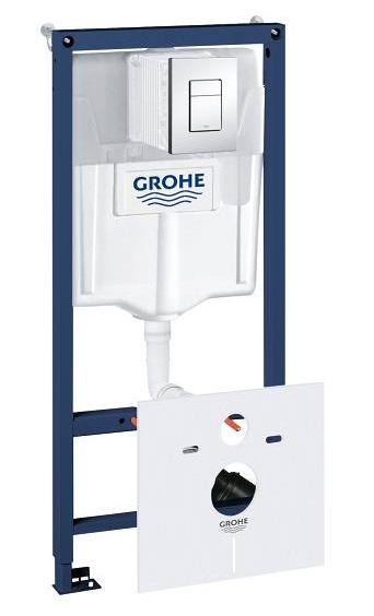 Potinkinis WC rėmas GROHE 5in1 su Grohe fresh 38827000