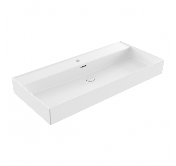 BOCCHI Milano pakabinamas/pastatomas praustuvas 1000x465 : Spalva - Betono matinė