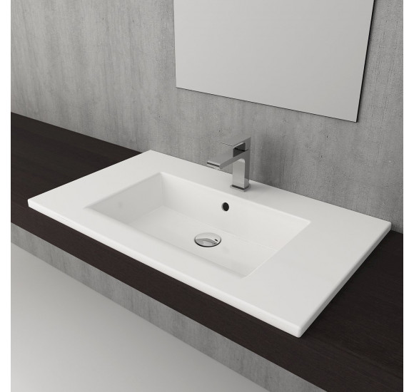 Bocchi Milano praustuvas 80 cm : Spalva - Juoda matinė