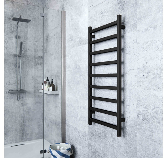 Terma Simple Rankšluosčių džiovintuvas 48-192cm : Džiovintuvo aukštis - 1920 mm, Džiovintuvo plotis - 500 mm, Džiovintuvo spalva - Juoda