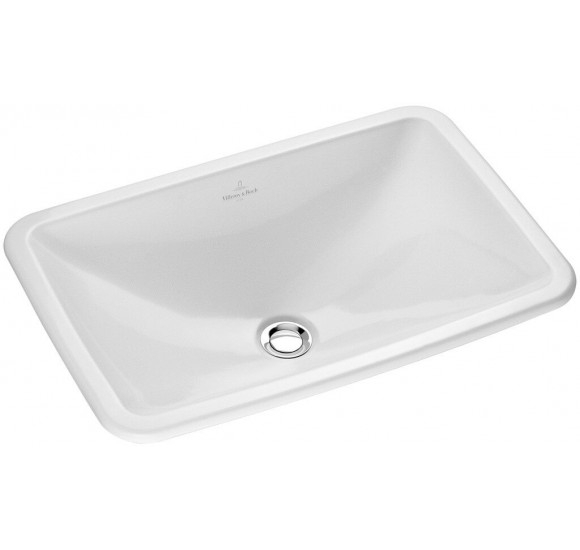 Villeroy - Boch Loop - Friends įleidžiamas į stalviršį praustuvas 600x405 : Spalva - Balta blizgi (White Alpine)