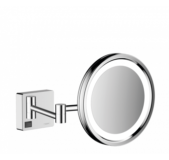 Hansgrohe Addstoris skutimosi veidrodis su LED apšvietimu : Spalva1 - Matinė balta