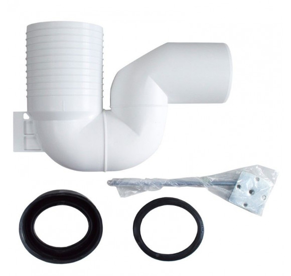 Villeroy - Boch sifonas pastatomam klozetui, 200-280 mm