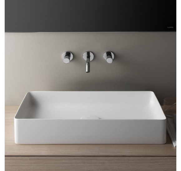 Pastatomas praustuvas Laufen Living Square 60x34cm : Spalva - Balta blizgi