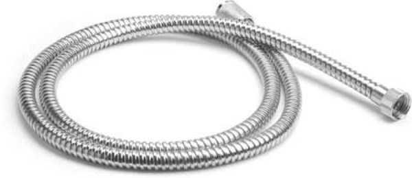 Žarna dušo metalinė 1\2" 2 m chromuota