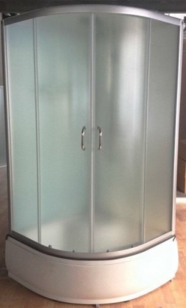 Dušo kabina ET-033 TM 90 x 90 x 215 cm giliu padu