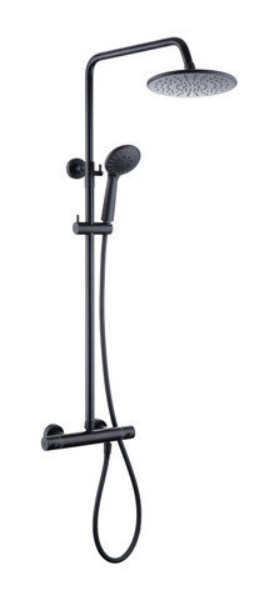 Dušo stovas su termostatu Vento Uni 4011 Black
