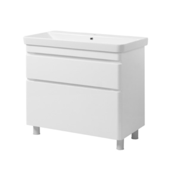 Komplektas, spintelė ir praustuvas VIVACE TNB-2D 100cm