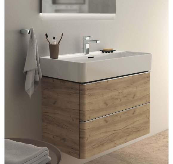 Ideal Standard Strada II praustuvas, 80 cm, baltos blizgios spalvos : Dydis - 80cm, Spalva - Balta blizgi, Tipas - Be skylės maišytuvui