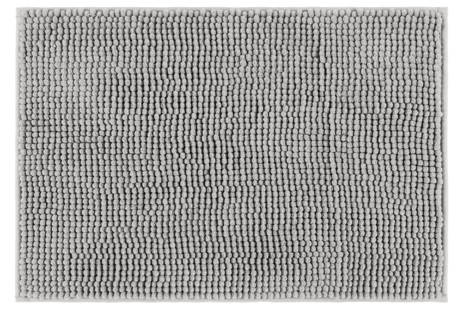 Vonios kilimėlis 4LIVING CHENILLE, poliesteris, pilkos sp., 50 x 80 cm