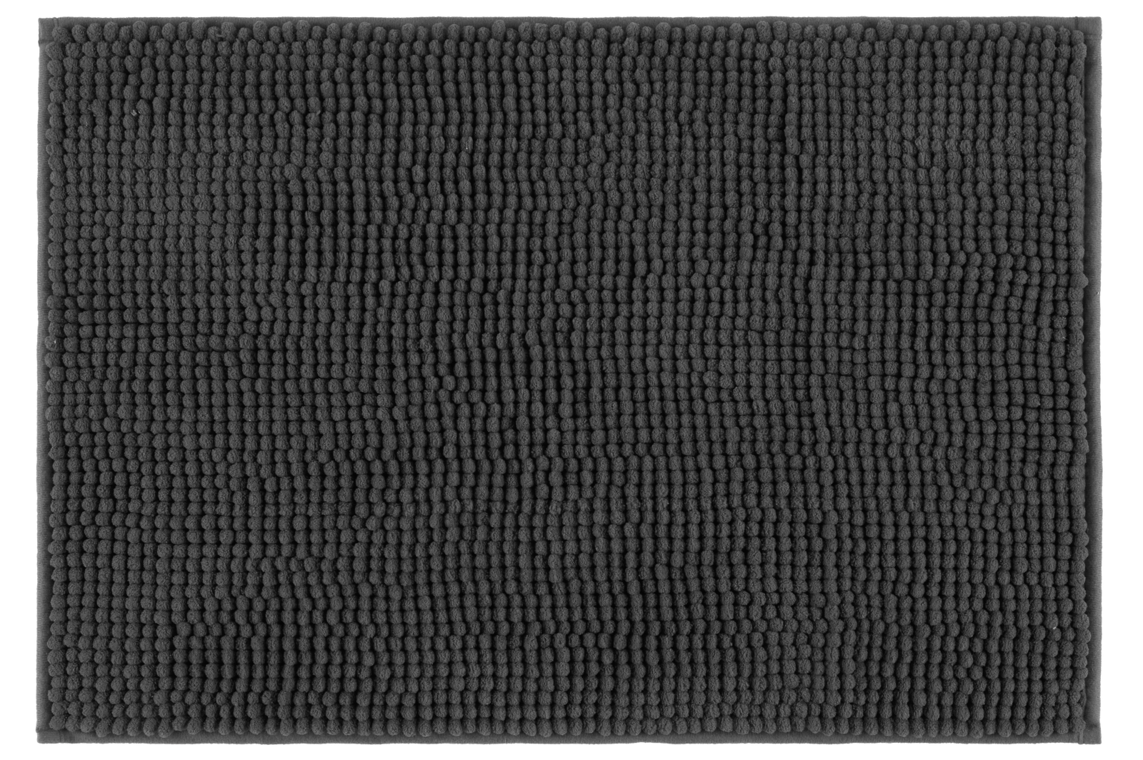 Vonios kilimėlis 4LIVING CHENILLE, poliesteris, tamsiai pilkos sp., 50 x 80 cm