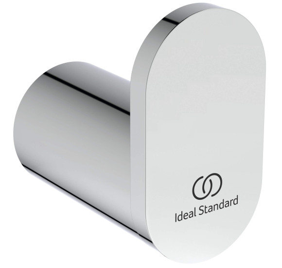 Ideal Standard Conca modernaus dizaino rankšluosčių kabliukas, chromo spalvos : Spalva - Chromas