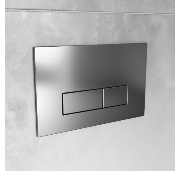 Ideal Standard Oleas mechaninis vandens nuleidimo mygtukas, šlifuotas paviršius-chromo spalvos : Spalva - Šlifuotas paviršius - chromas