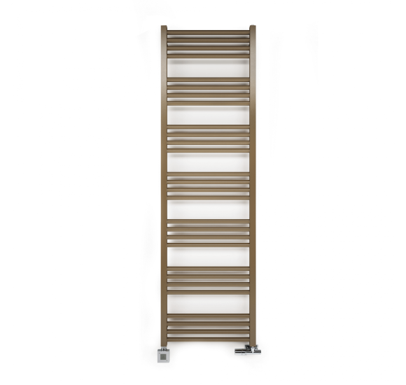 Terma Fiona kombinuotas rankšluosčių džiovintuvas, 1380x400 mm, champagne spalvos : Džiovintuvo aukštis - 1380 mm, Džiovintuvo plotis - 400 mm, Spalva - Šampano