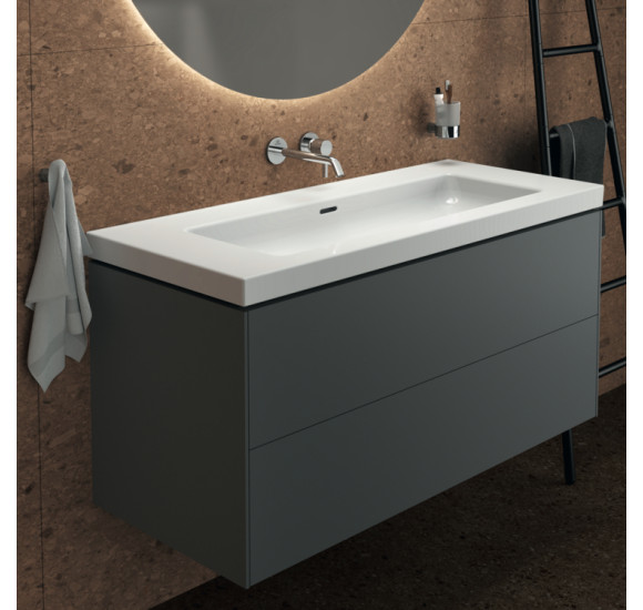 Ideal Standard Extra praustuvas 121 cm, be skylės maišytuvui, su perpildymo anga