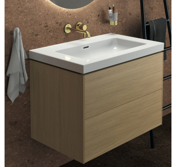 Ideal Standard Extra praustuvas 81 cm, be skylės maišytuvui, su perpildymo anga