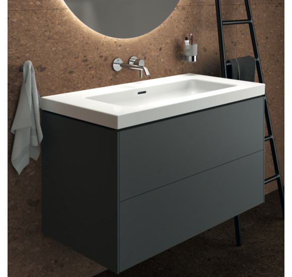 Ideal Standard Extra praustuvas 101 cm, be skylės maišytuvui, su perpildymo anga
